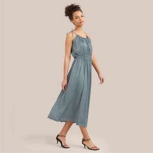 Modern Citizen Aileen Maxi Dress Teal Green Size M NWT